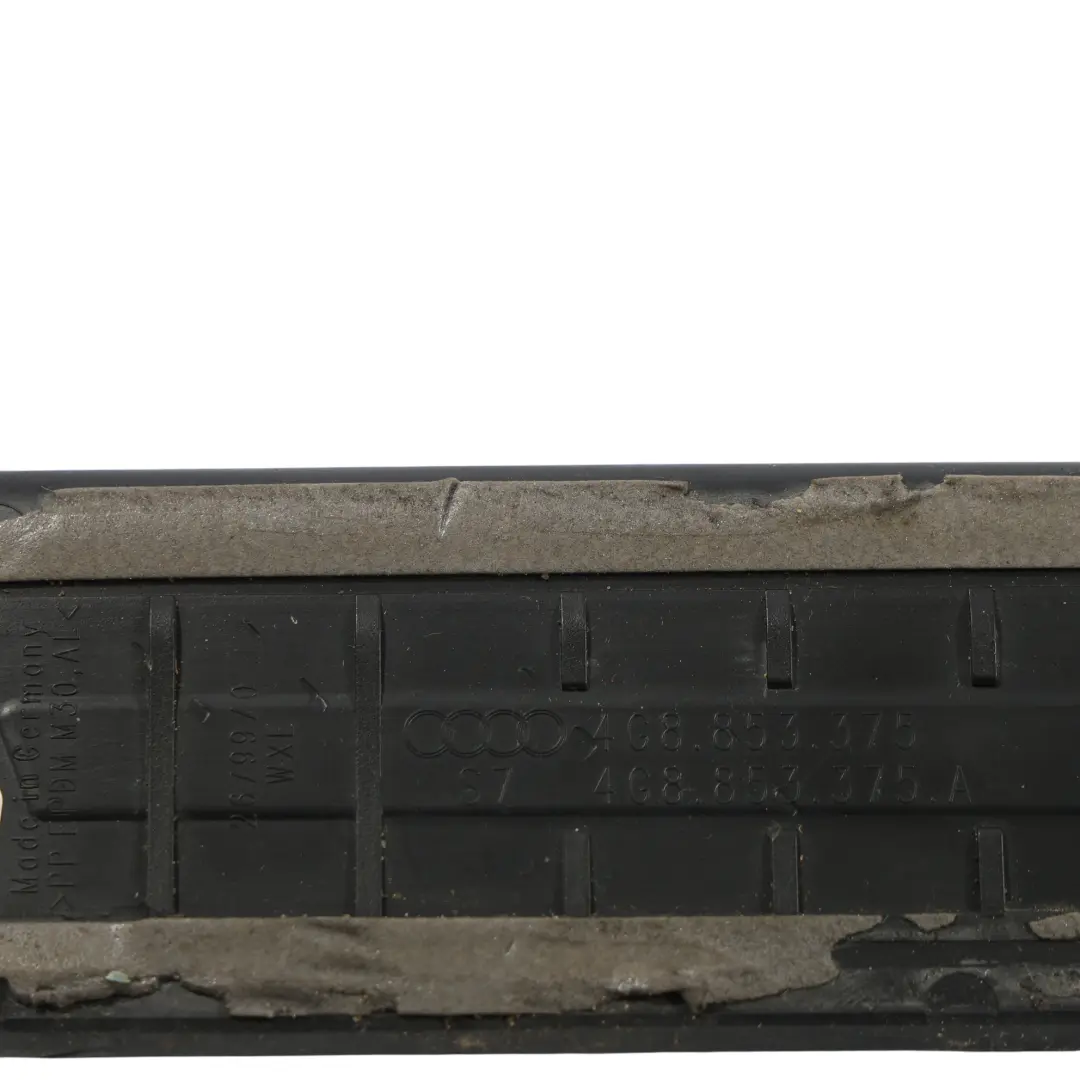 Copertura Sottoporta Battitacco Posteriore Sinistro per Audi A7 S7 4G con numero di parte 4G8853375B Audi A7 S7 4G Copertura Sottoporta Battitacco Posteriore Sinistro - SKU 4G8853375B - Numero di parte 4G8853375B