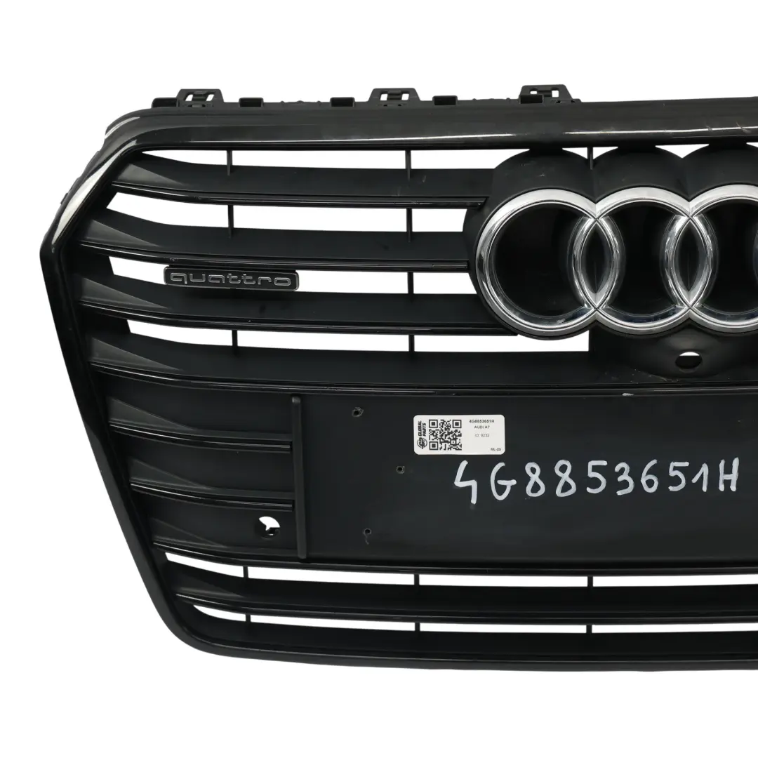 Audi A7 4G Kratka Osłona Atrapa Chłodnicy Zderzak Przedni - SKU 4G8853651H - Numer Części 4G8853651H