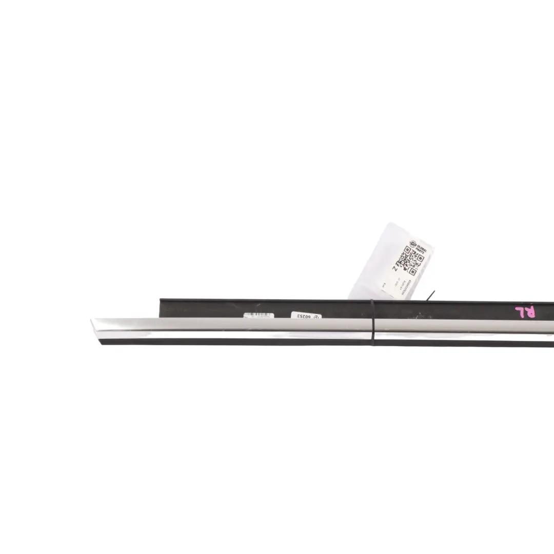 Audi A7 4G Sportback Moulure Vitre Porte Chrome Arrière Gauche - SKU 4G8853763H - Numéro de pièce 4G8853763H