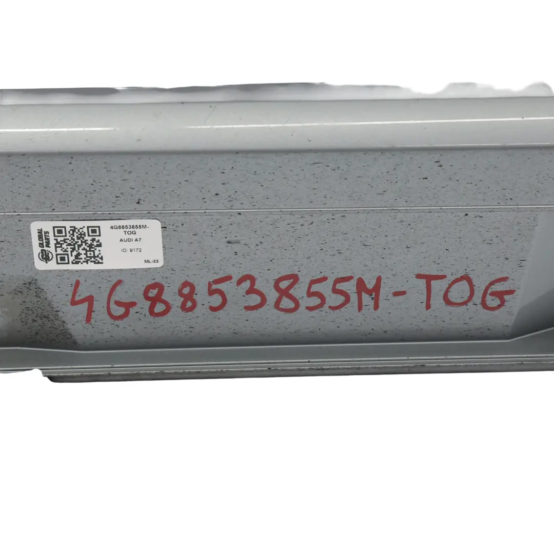 Seitenschwellerabdeckung Links Tornado Grau Metallic - X7P für Audi A7 4G mit Teilenummer 4G8853855M Audi A7 4G Seitenschwellerabdeckung Links Tornado Grau Metallic - X7P - SKU 4G8853855M-TOG - Teilenummer 4G8853855M
