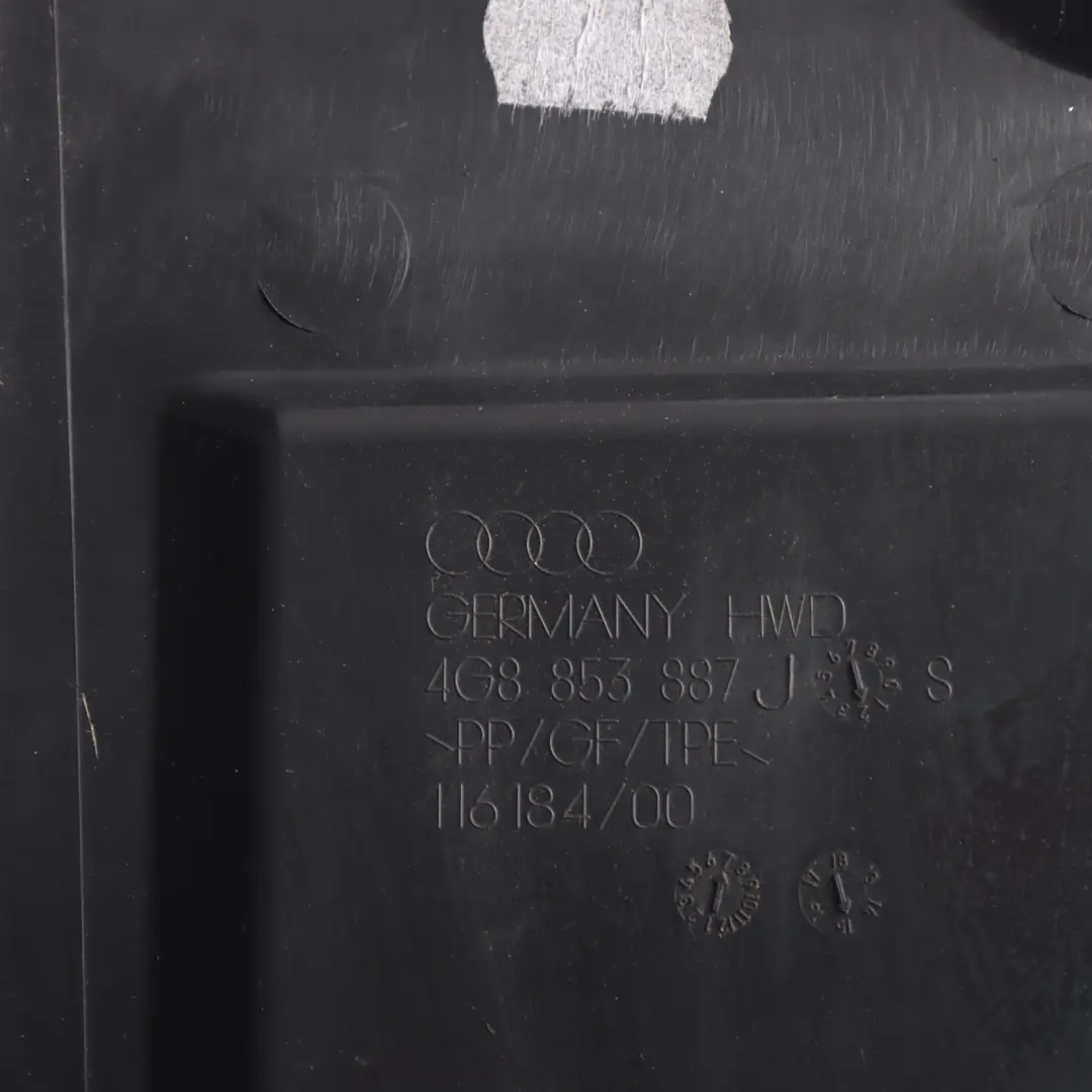 Audi A7 4G C7 Front Wheel Fender Mudguard Housing Cover Left N/S - SKU 4G8853887J - Part number 4G8853887J