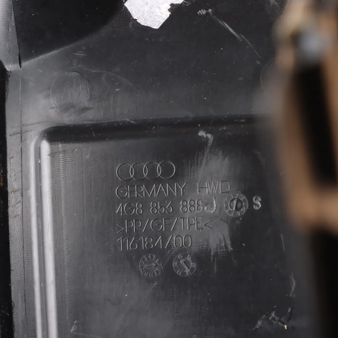 Audi A7 4G Wheel Arch Splash Guard Front Right O/S Spoiler Liner - SKU 4G8853888J - Part number 4G8853888J