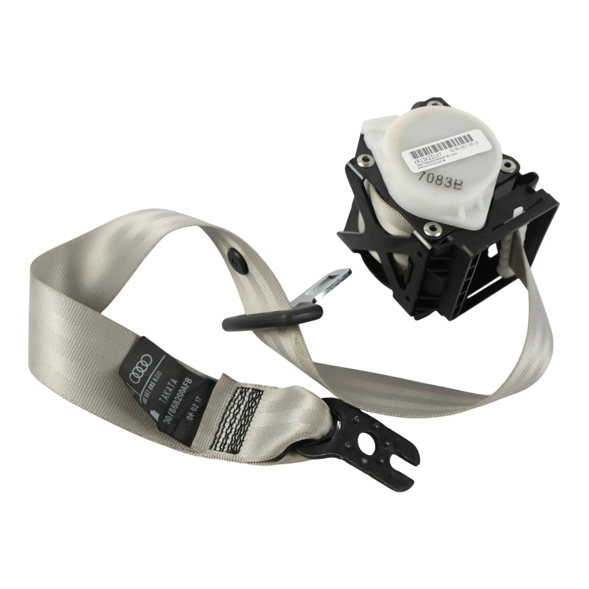 Audi A4 B7 A6 C7 Pas Bezpieczeństwa Tylny Tył Lewy Prawy Szary 4G8857805G