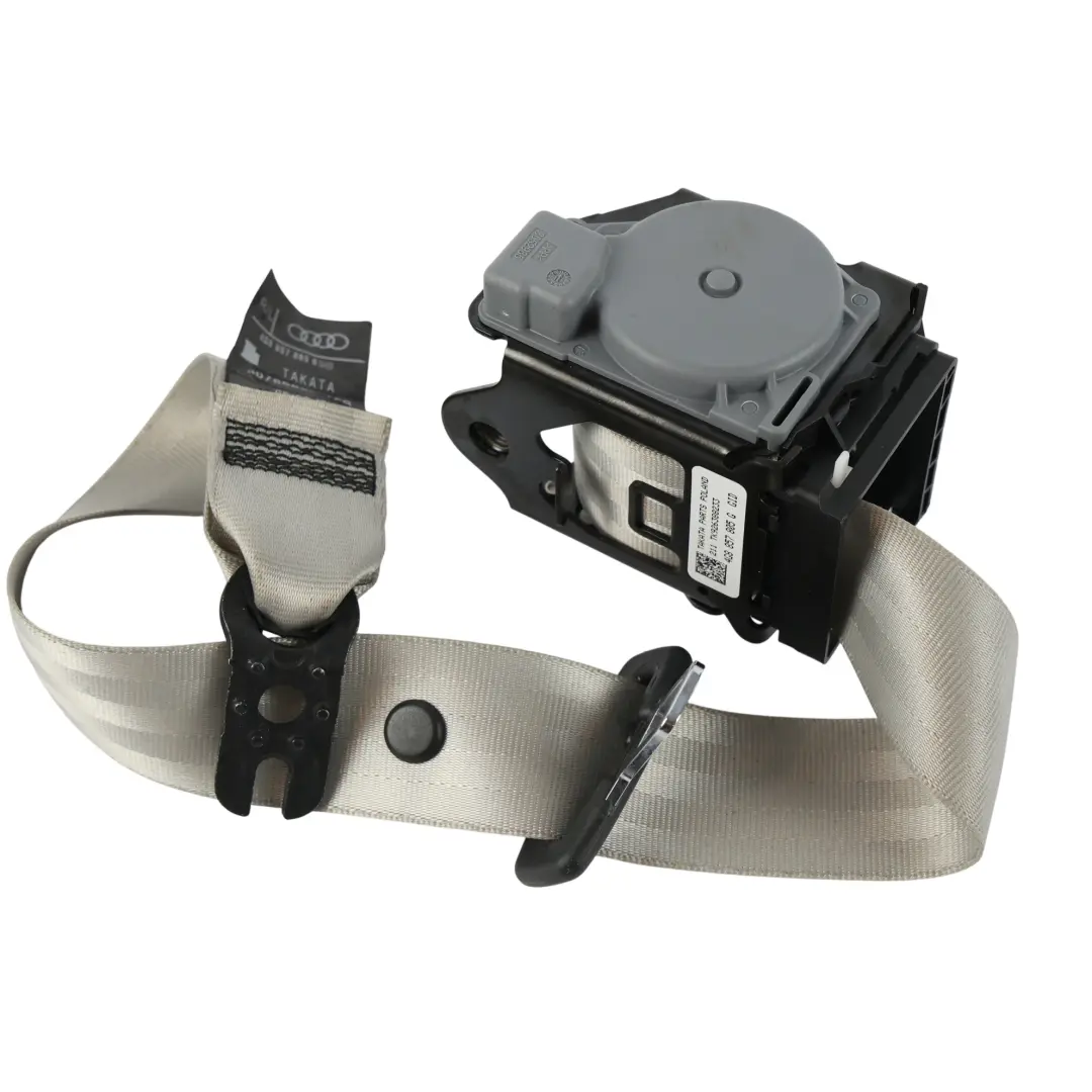 Audi A4 B7 A6 C7 Rück Sitzgurt Sicher Heitsgurt Links Rechts Grau - SKU 4G8857805G-1 - Teilenummer 4G8857805G
