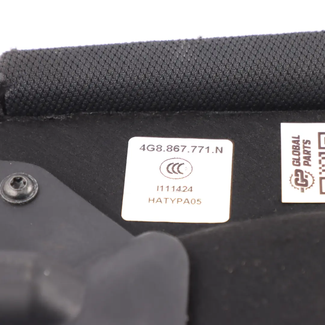 Window Parcel Trunk Shelf Load Trim Panel Cover to Audi A7 4G Rear with Part number 4G8867771N Audi A7 4G Rear Window Parcel Trunk Shelf Load Trim Panel Cover - SKU 4G8867771N - Part number 4G8867771N