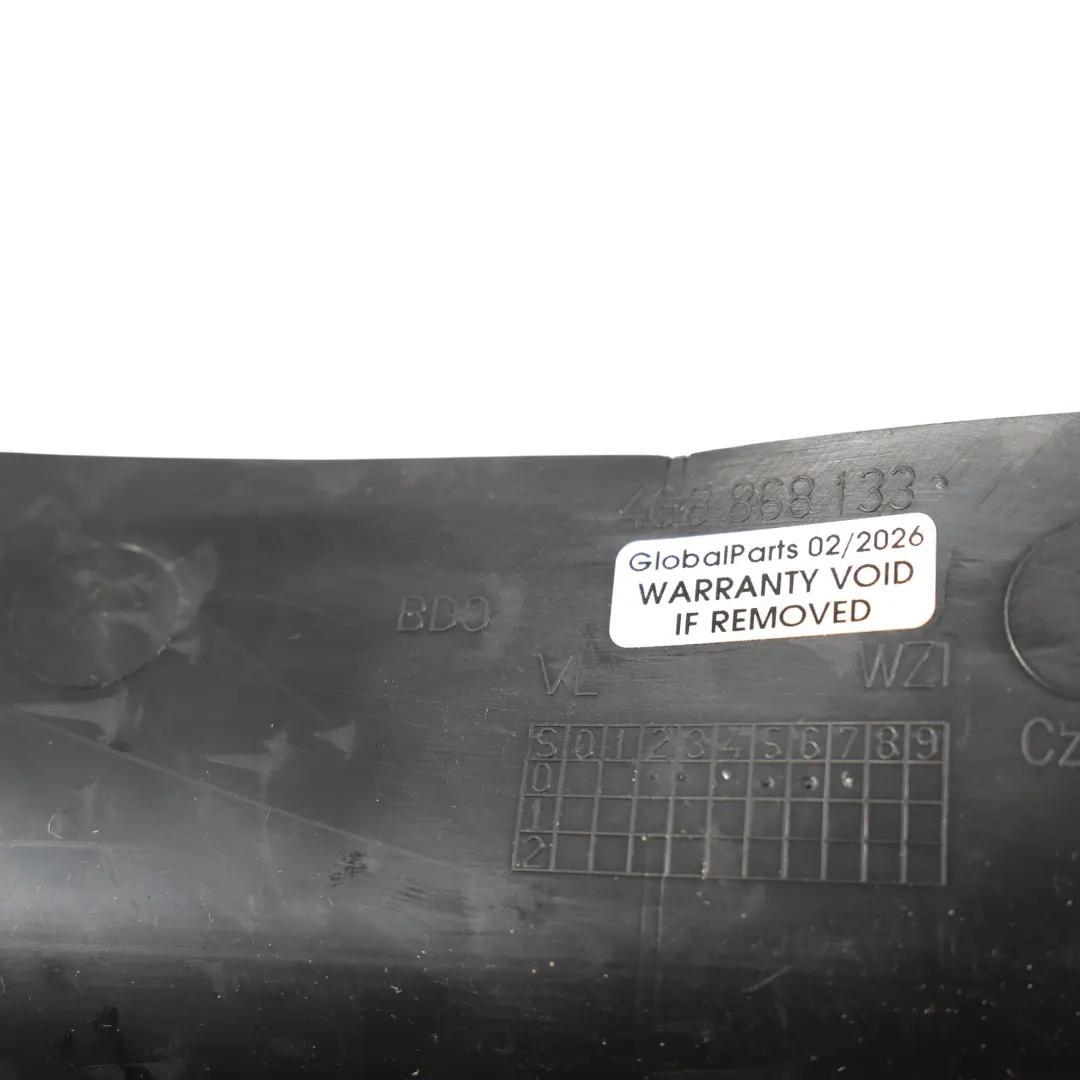 Scheda Porta Anteriore Pavimento Trim Panel Cover Sinistra per Audi A7 4G con numero di parte 4G8868133 Audi A7 4G Scheda Porta Anteriore Pavimento Trim Panel Cover Sinistra - SKU 4G8868133 - Numero di parte 4G8868133