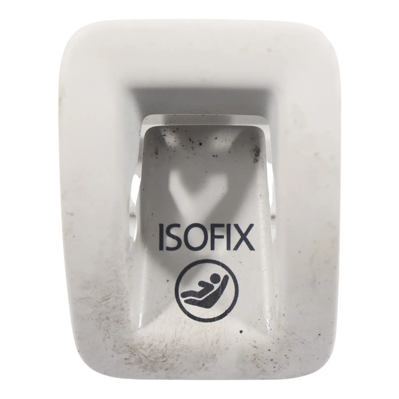 Audi A6 C7 A7 4G Osłona Zaślepka Isofix Tylna Moon Srebrny 4G8887233