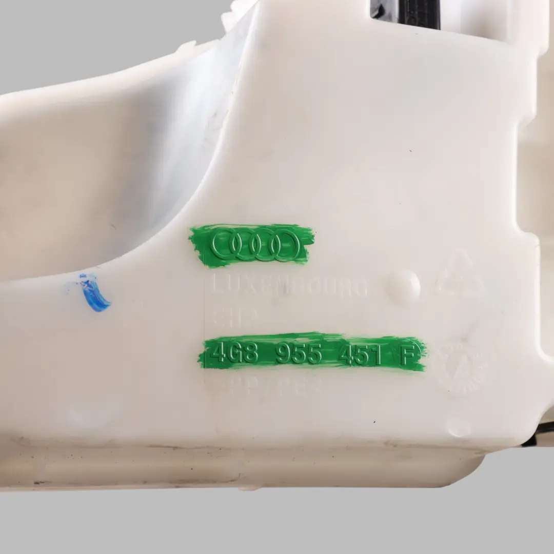 Windscreen Washer Bottle Fluid Tank Reservoir 4G8955451 to Audi A6 C7 with Part number 4G8955451F Audi A6 C7 Windscreen Washer Bottle Fluid Tank Reservoir 4G8955451 - SKU 4G8955451F - Part number 4G8955451F