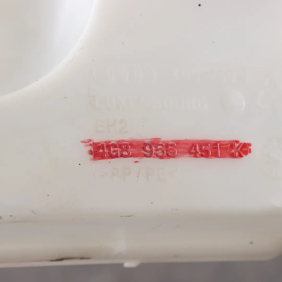 Audi RS6 C7 Windscreen Washer Fluid Bottle Reservoir Tank - SKU 4G8955451K - Part number 4G8955451K
