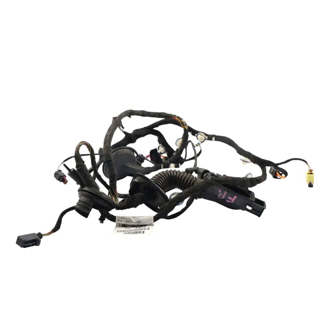 Audi A7 4G Faisceau Câbles Porte Avant Côté Conducteur - SKU 4G8971029EM - Numéro de pièce 4G8971029EM