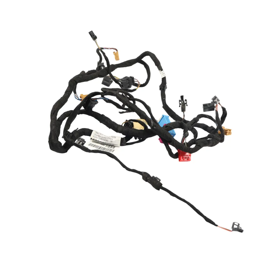 Audi A7 4G Arnés Puerta Delantera Cableado Loom Lado Conductor - SKU 4G8971035AS - Número de pieza 4G8971035AS