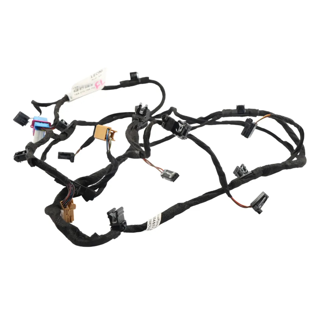 Audi A7 4G Porta Anteriore Cablaggio Cablaggio Lato Passeggero - SKU 4G8971036H - Numero di parte 4G8971036H