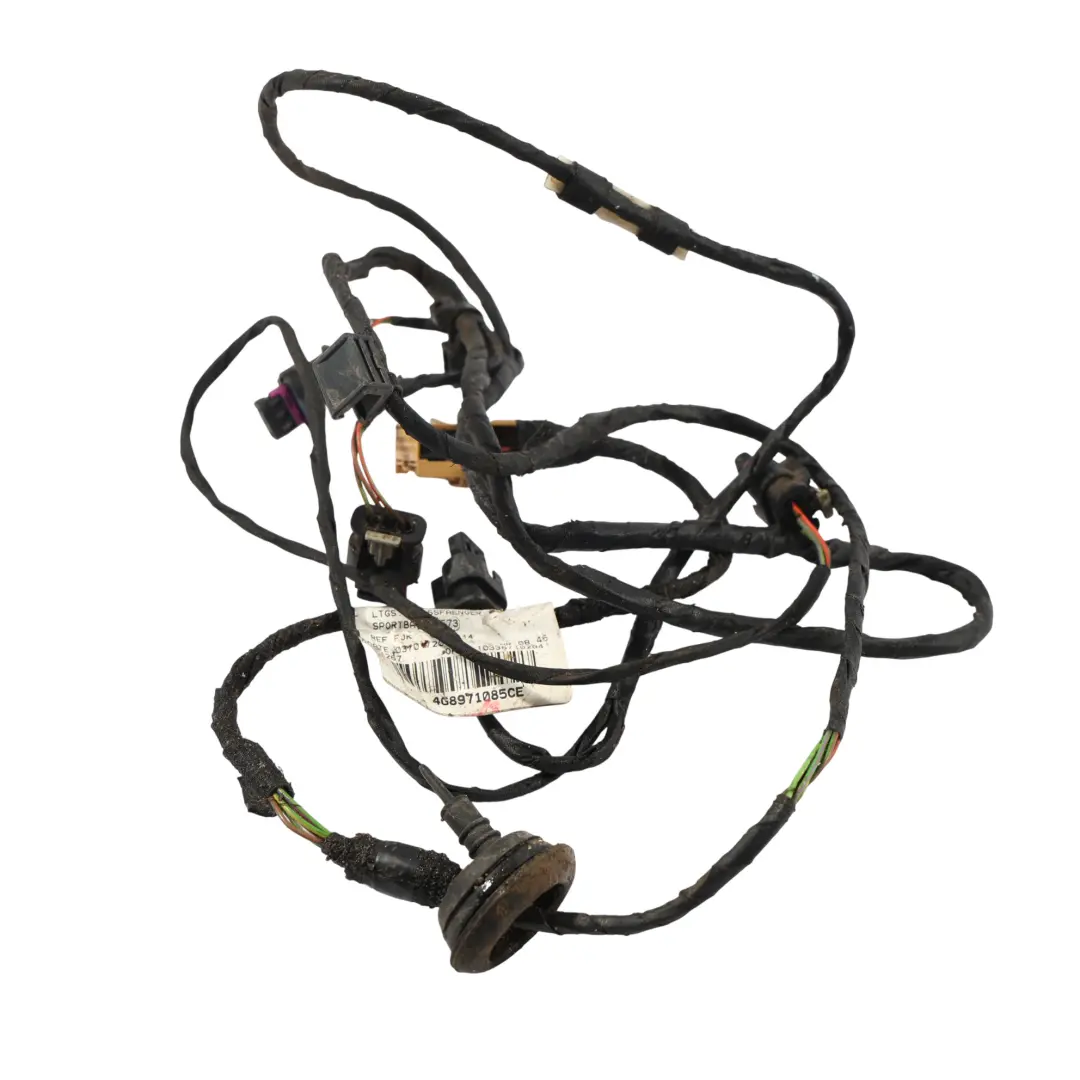 4G8 Rear Bumper Parking Sensor Wiring Loom to Audi A7 with Part number 4G8971085CE Audi A7 4G8 Rear Bumper Parking Sensor Wiring Loom - SKU 4G8971085CE - Part number 4G8971085CE