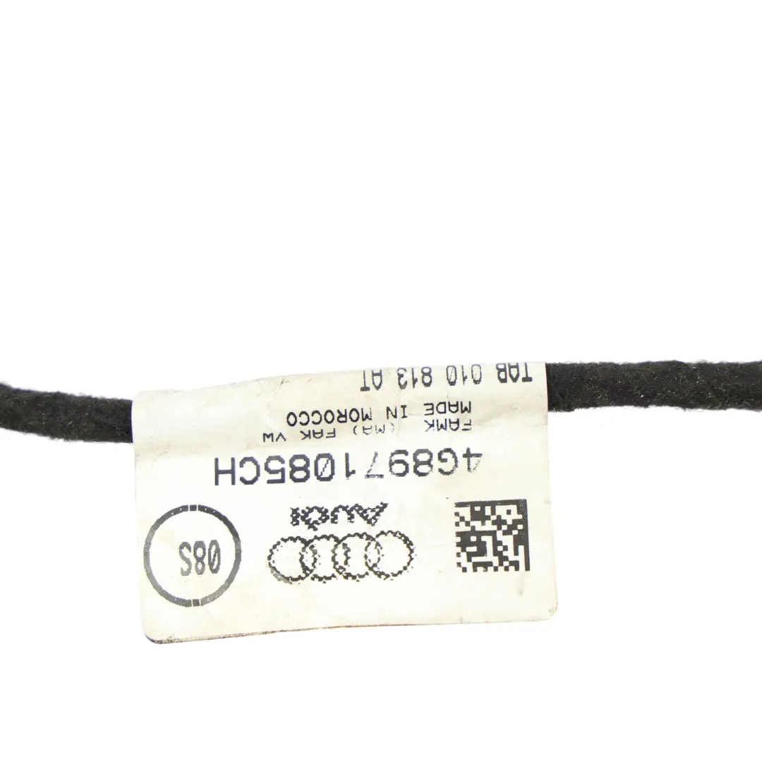 Bumper Wiring Harness Cable Sensor PDC Radar to Audi A7 4G Rear with Part number 4G8971085CH Audi A7 4G Rear Bumper Wiring Harness Cable Sensor PDC Radar - SKU 4G8971085CH - Part number 4G8971085CH
