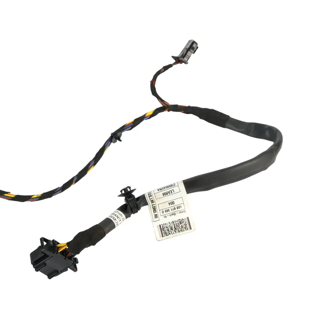 Audi A6 C7 A7 4G8 Seat Backrest Harness Wiring Loom Front Right O/S - SKU RHD-4G8971369D - Part number 4G8971369D