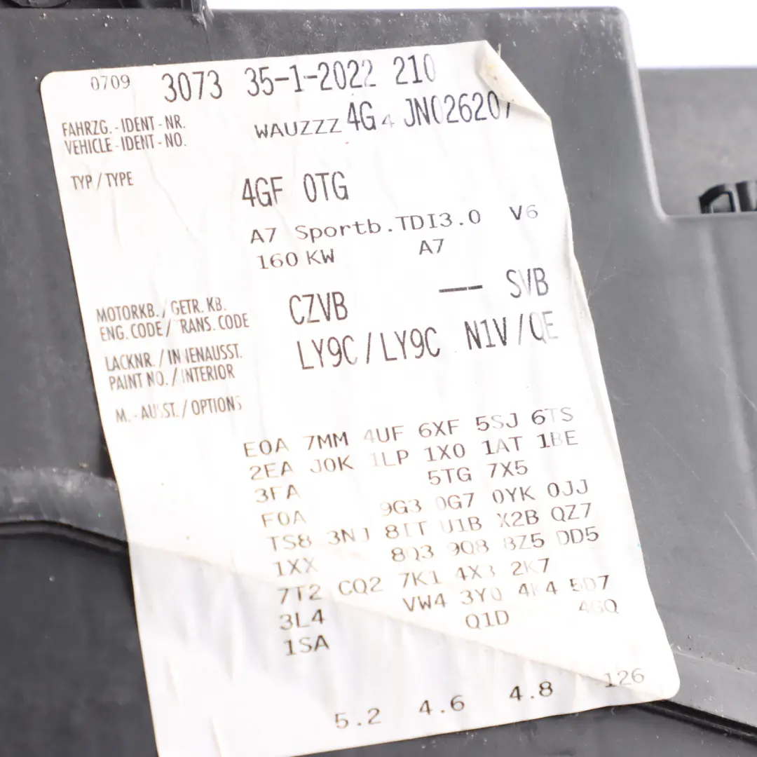 Audi A7 4G Rear Boot Trunk Bass Speaker Loudspeaker Subwoofer - SKU 4G9035381A - Part number 4G9035381A