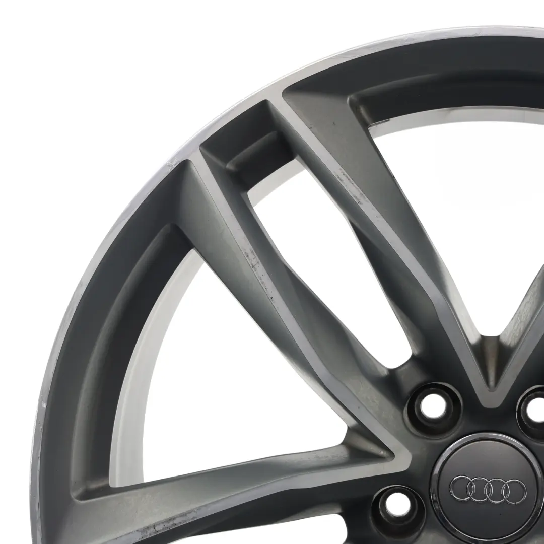 Audi A6 C7 4G Jante Alliage Argent 20" 8.5J ET:43 - SKU 4G9601025N-1 - Numéro de pièce 4G9601025N