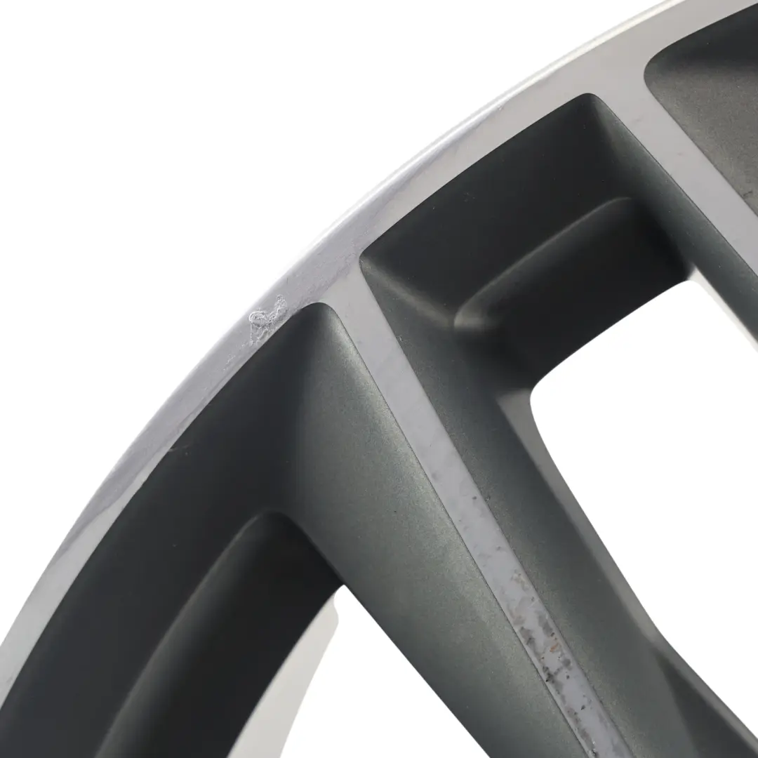 Audi A6 C7 4G Silver Wheel Alloy Rim 20" 8.5J ET:43 Double Star Spoke - SKU 4G9601025N-1 - Part number 4G9601025N