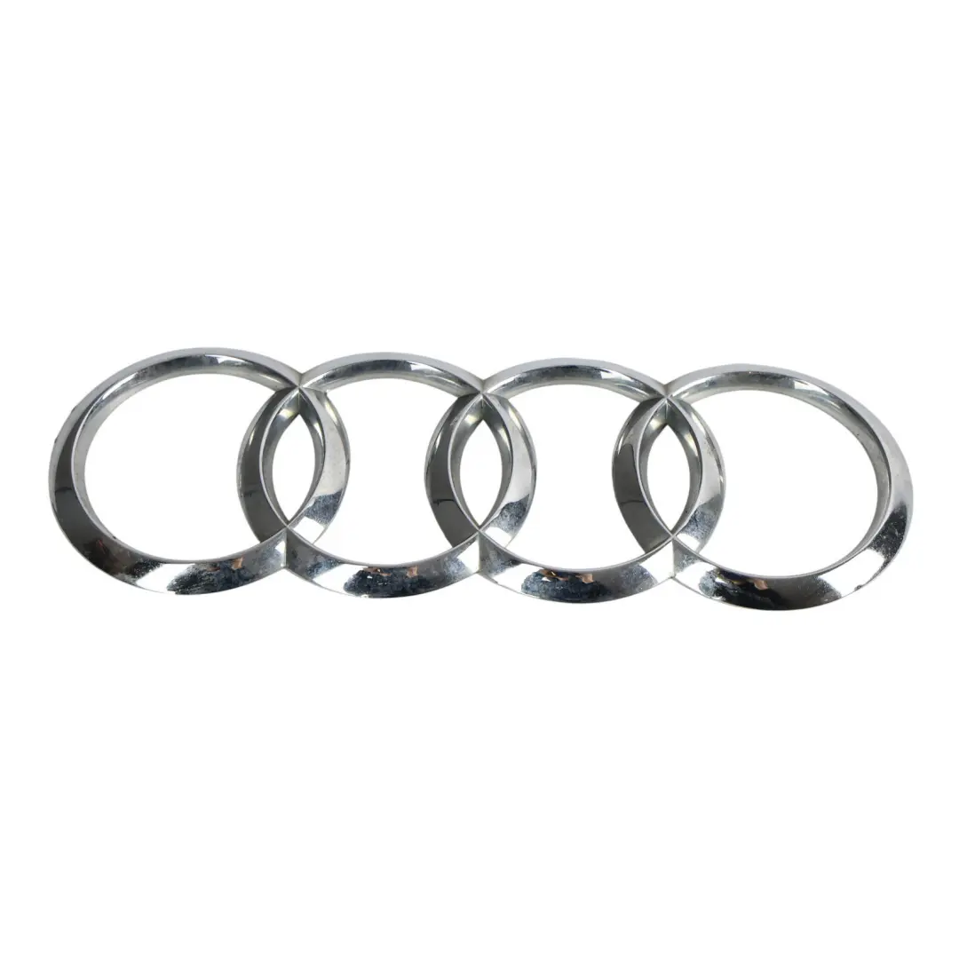 Emblem Logo Chrome to Audi A6 S6 RS6 C7 Rear Tailgate with Part number 4G9853742 Audi A6 S6 RS6 C7 Rear Tailgate Emblem Logo Chrome - SKU 4G9853742 - Part number 4G9853742