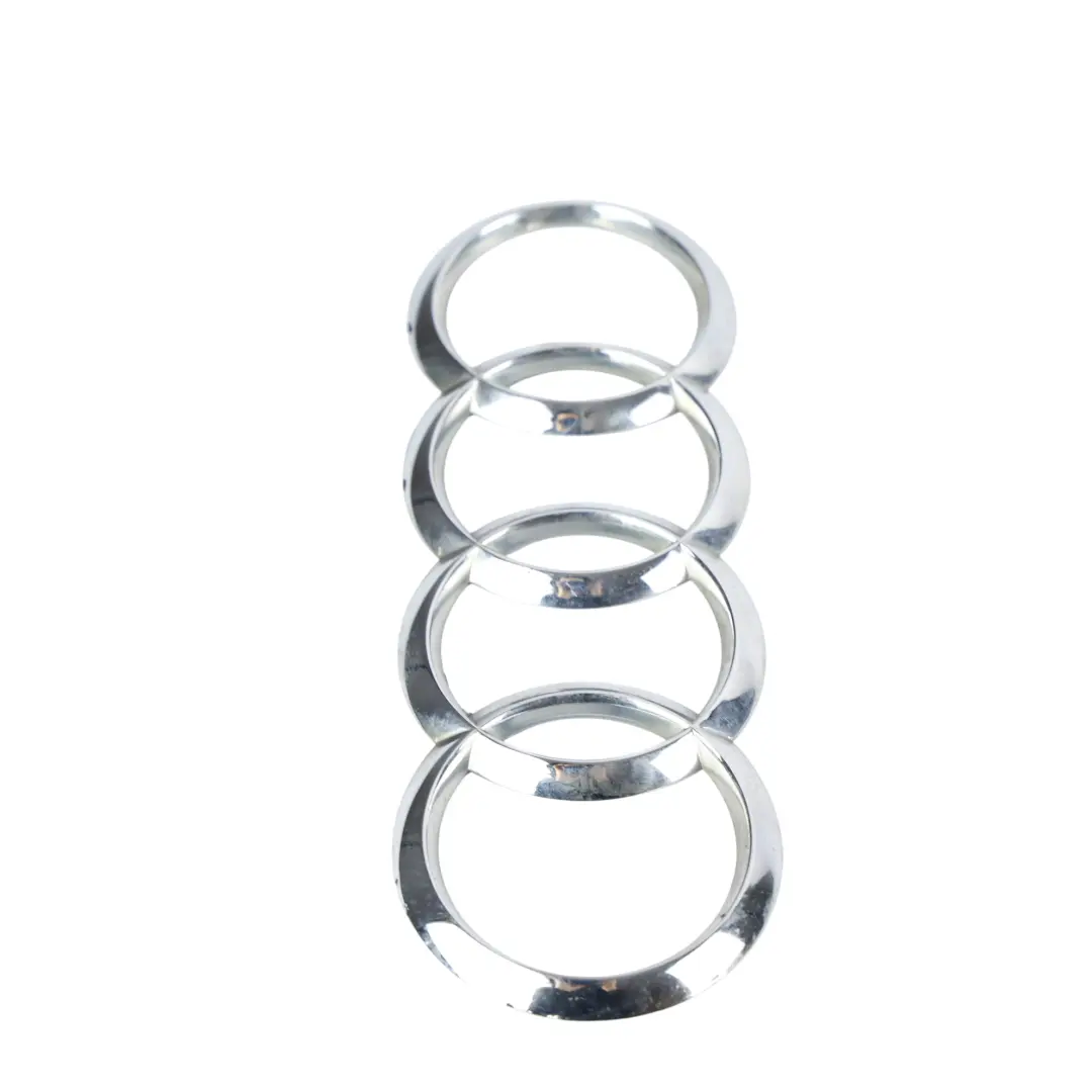 Emblem Logo Chrome to Audi A6 S6 RS6 C7 Rear Tailgate with Part number 4G9853742 Audi A6 S6 RS6 C7 Rear Tailgate Emblem Logo Chrome - SKU 4G9853742 - Part number 4G9853742