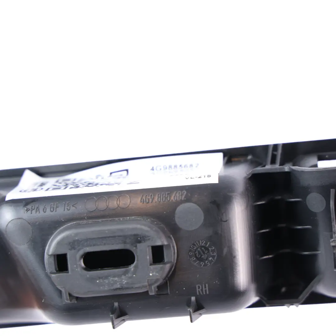 Release Handle Lever Trim Cover Right O/S Side to Audi A6 C7 Rear Seat with Part number 4G9885682 Audi A6 C7 Rear Seat Release Handle Lever Trim Cover Right O/S Side - SKU 4G9885682 - Part number 4G9885682