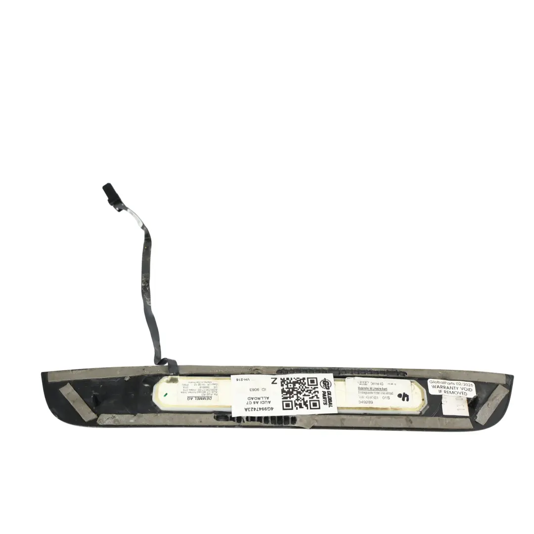 Audi A6 C7 Rear Door Entrance Strip Moulding Illuminated Left N/S - SKU 4G9947423A - Part number 4G9947423A