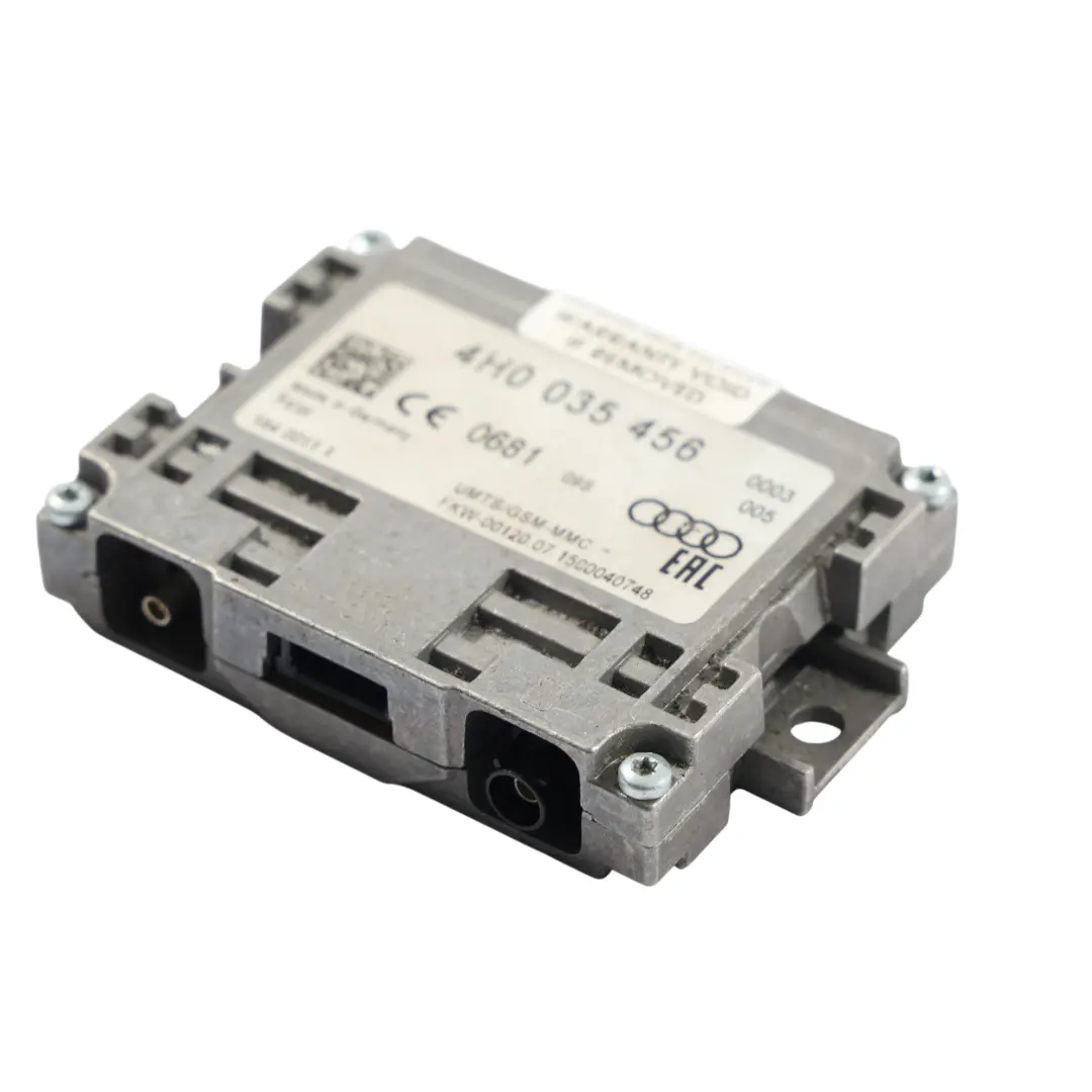 Aerial Antenna Amplifier Control Unit Module to Audi A7 4G with Part number 4H0035456 Audi A7 4G Aerial Antenna Amplifier Control Unit Module - SKU 4H0035456 - Part number 4H0035456
