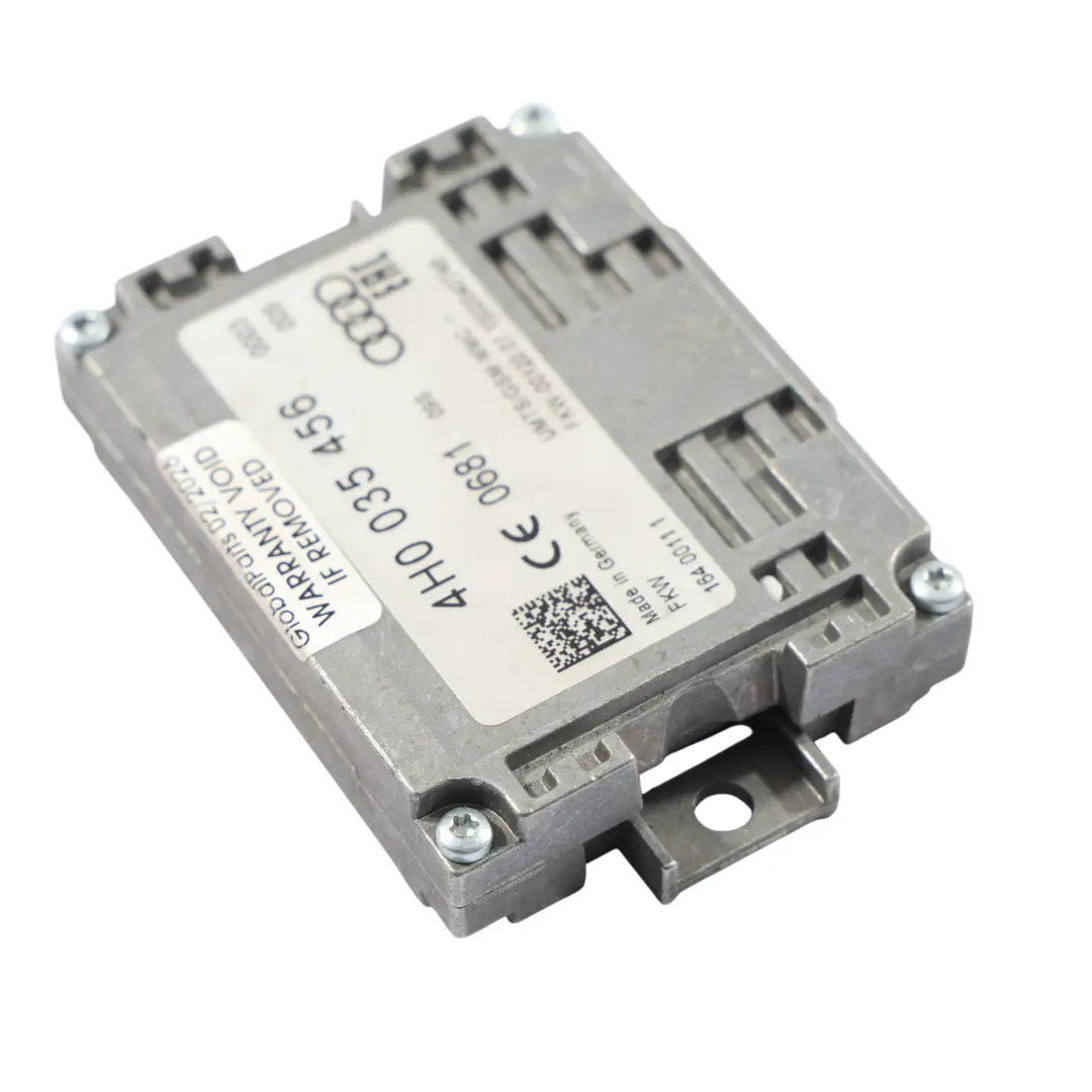 Aerial Antenna Amplifier Control Unit Module to Audi A7 4G with Part number 4H0035456 Audi A7 4G Aerial Antenna Amplifier Control Unit Module - SKU 4H0035456 - Part number 4H0035456
