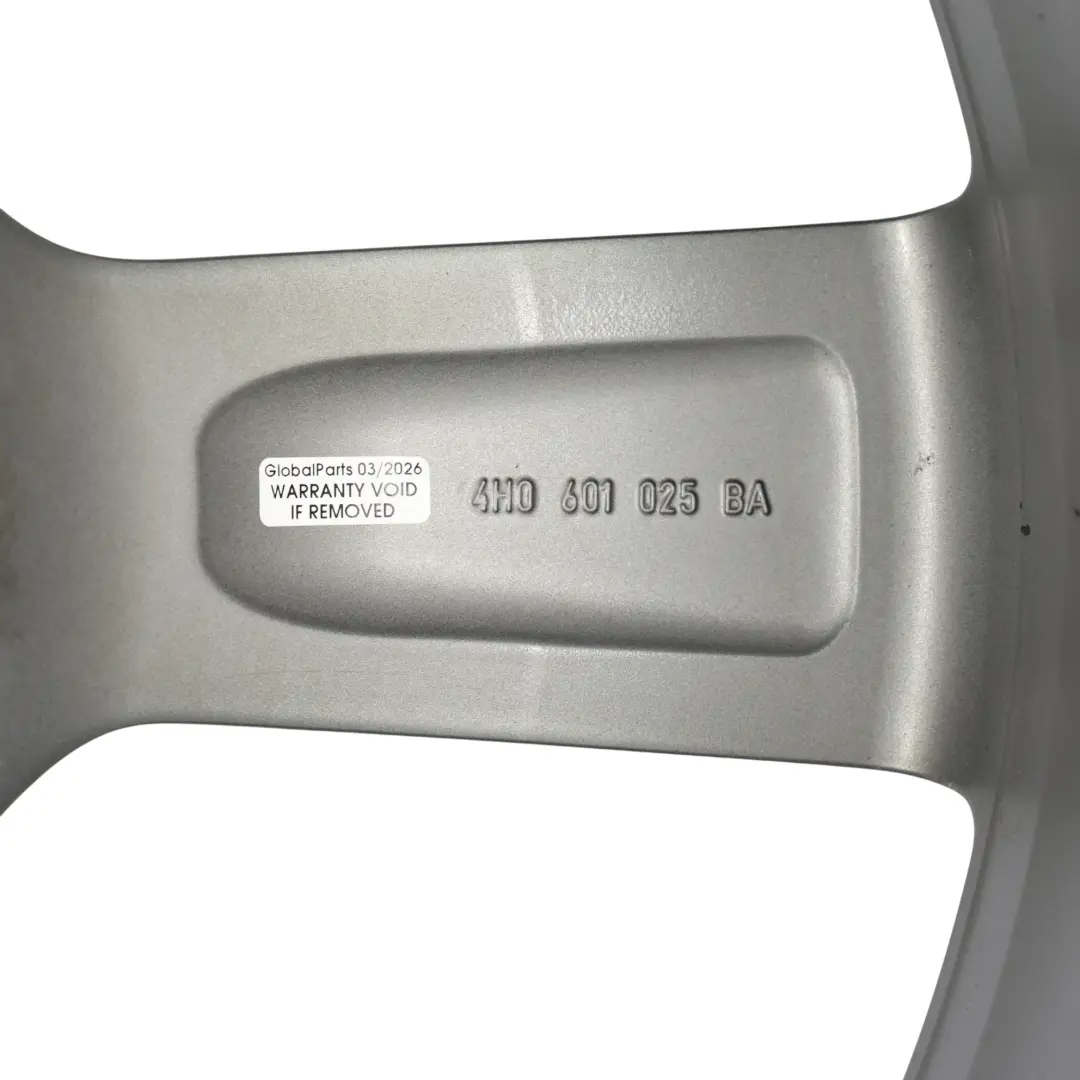 Audi A7 4G A8 D4 Grey Rotor Wheel Alloy Rim 21" 9J ET:35 - SKU 4H0601025BA-12 - Part number 4H0601025BA