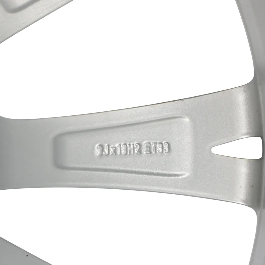 Audi A7 4G A8 D4 Wheel Rim Alloy Silver 19" 9J ET:33 Star Spoke - SKU 4H0601025G-4 - Part number 4H0601025G