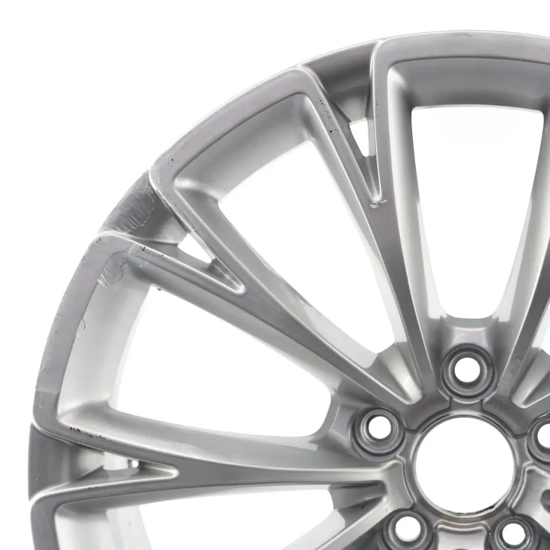 Rim Alloy Silver 19" 9J ET:33 Star Spoke to Audi A7 4G A8 D4 Wheel with Part number 4H0601025G Audi A7 4G A8 D4 Wheel Rim Alloy Silver 19" 9J ET:33 Star Spoke - SKU 4H0601025G-4 - Part number 4H0601025G