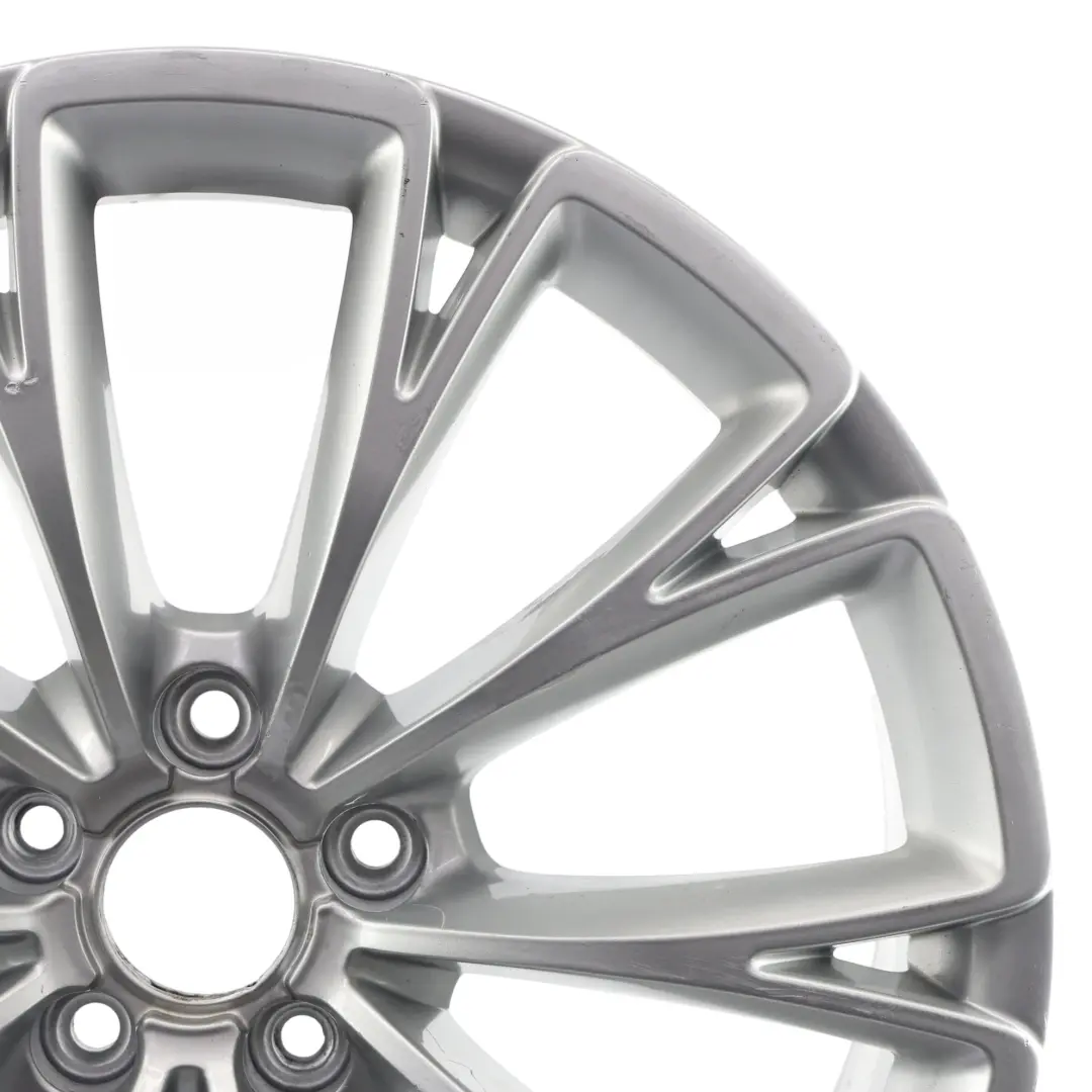 Rim Alloy Silver 19" 9J ET:33 Star Spoke to Audi A7 4G A8 D4 Wheel with Part number 4H0601025G Audi A7 4G A8 D4 Wheel Rim Alloy Silver 19" 9J ET:33 Star Spoke - SKU 4H0601025G-4 - Part number 4H0601025G