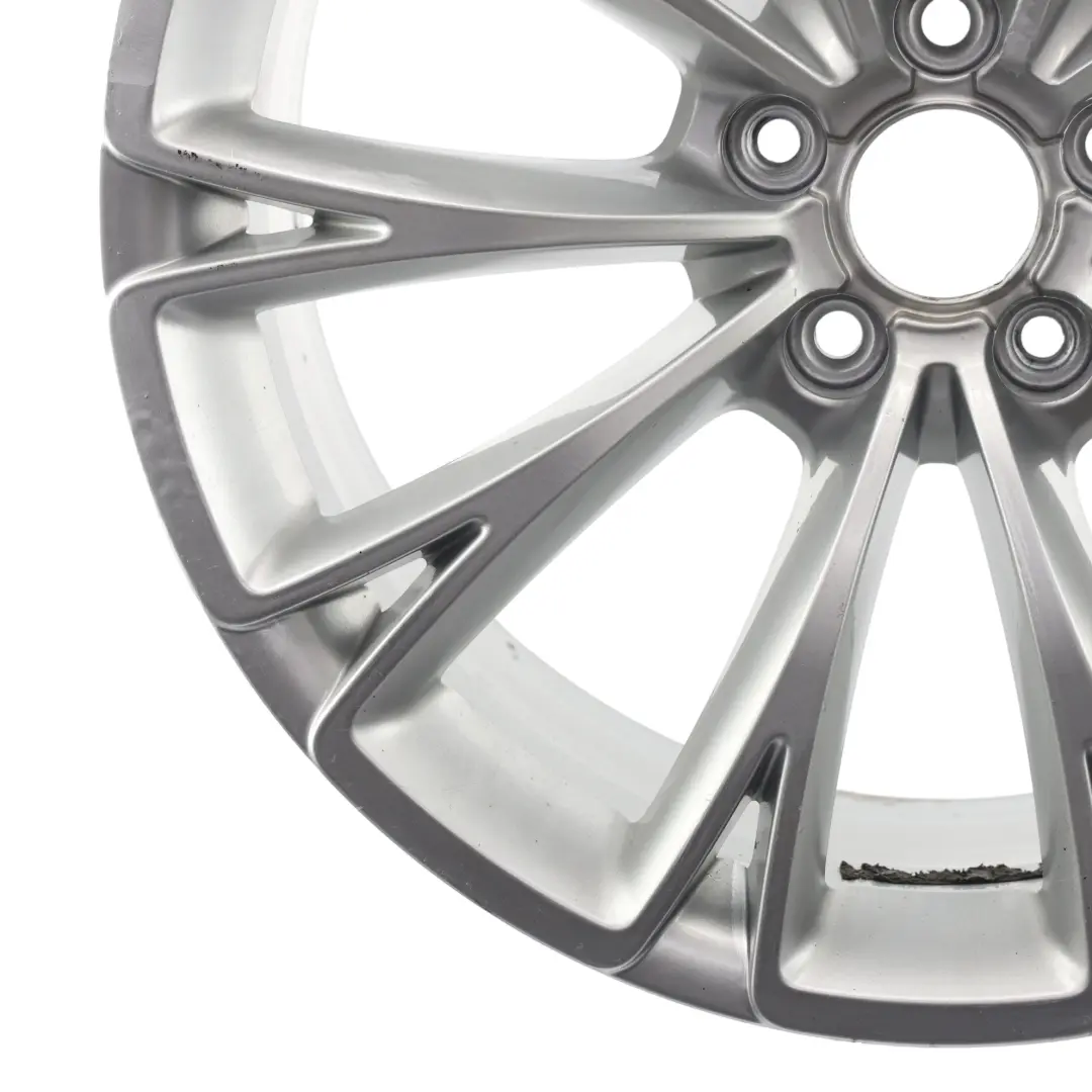 Rim Alloy Silver 19" 9J ET:33 Star Spoke to Audi A7 4G A8 D4 Wheel with Part number 4H0601025G Audi A7 4G A8 D4 Wheel Rim Alloy Silver 19" 9J ET:33 Star Spoke - SKU 4H0601025G-4 - Part number 4H0601025G