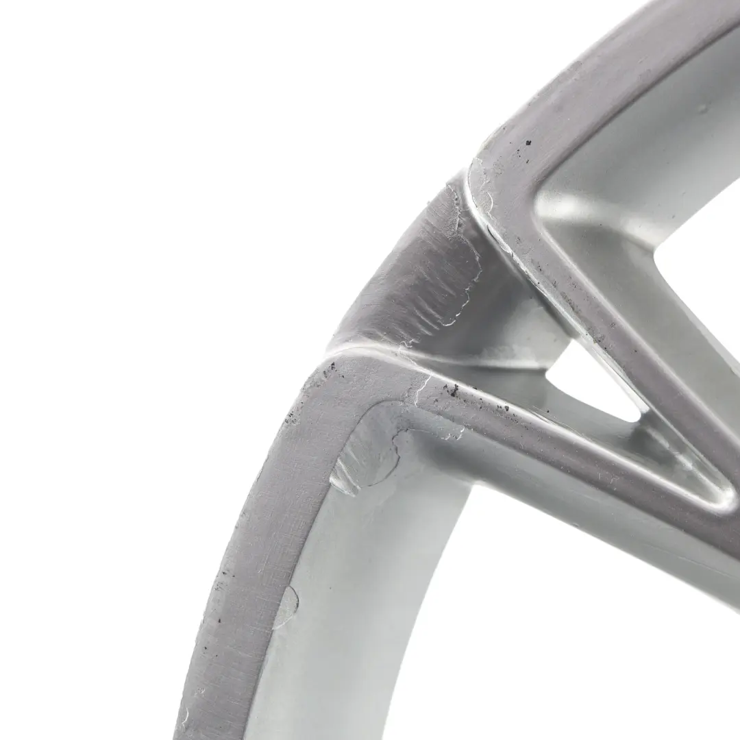 Rim Alloy Silver 19" 9J ET:33 Star Spoke to Audi A7 4G A8 D4 Wheel with Part number 4H0601025G Audi A7 4G A8 D4 Wheel Rim Alloy Silver 19" 9J ET:33 Star Spoke - SKU 4H0601025G-4 - Part number 4H0601025G