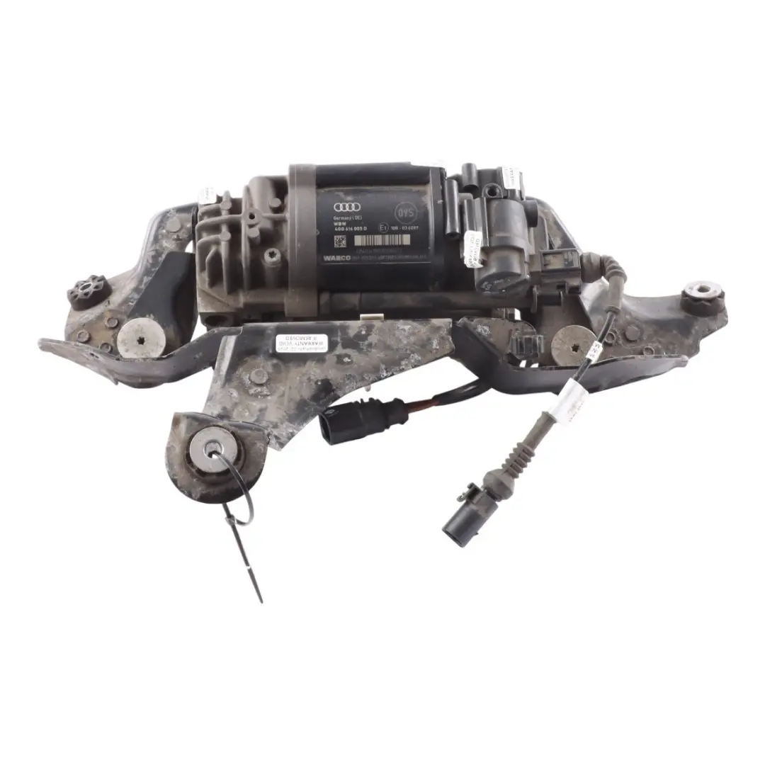Suspension Compressor Pump Unit to Audi S6 C7 A8 4H D4 Diesel Air with Part number 4H0616005D Audi S6 C7 A8 4H D4 Diesel Air Suspension Compressor Pump Unit - SKU 4H0616005D-1 - Part number 4H0616005D
