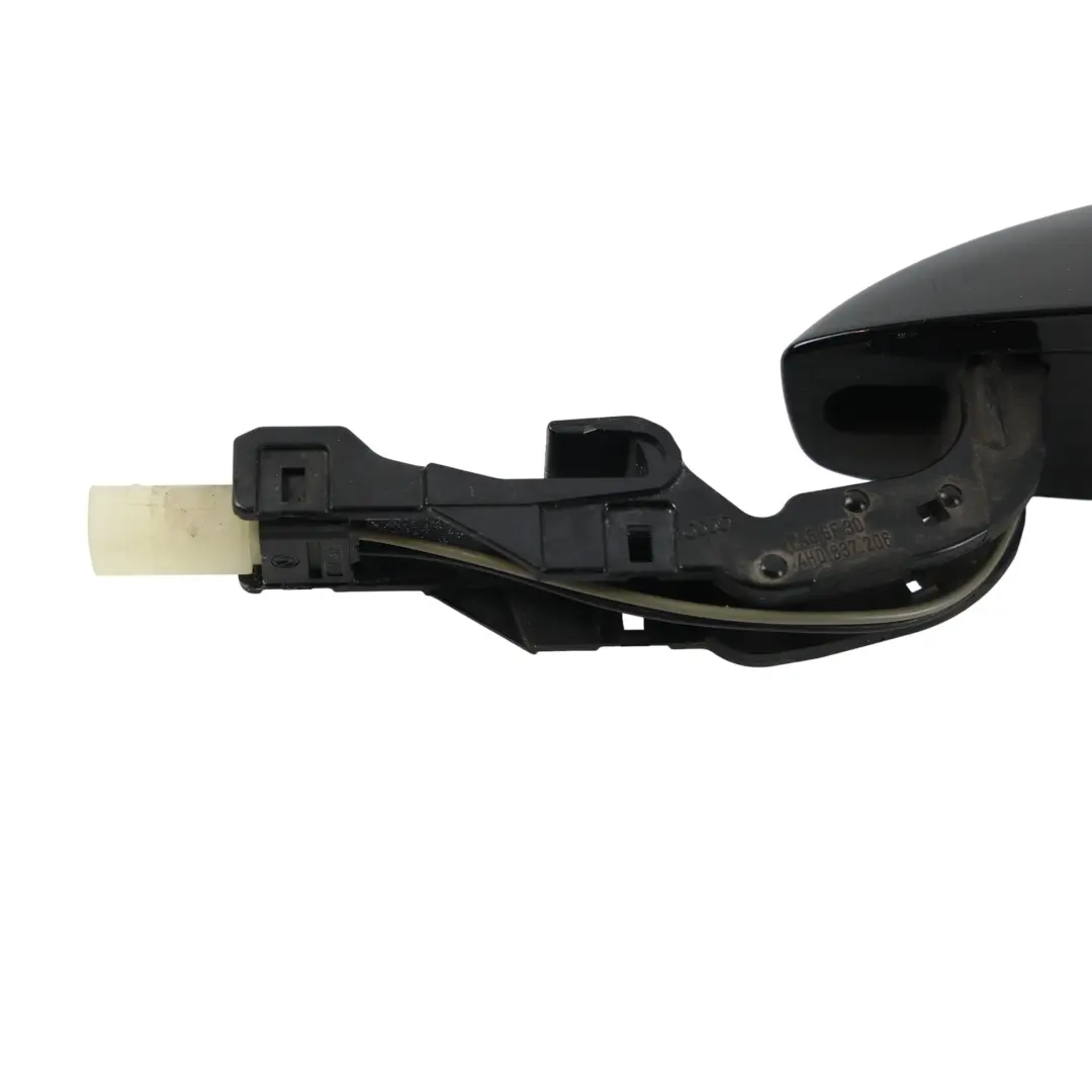 Audi A6 C7 A7 4G Manija Puerta Exterior Trasera Derecha Negro Mítico Y9T - SKU 4H0837206-MYB - Número de pieza 4H0837206