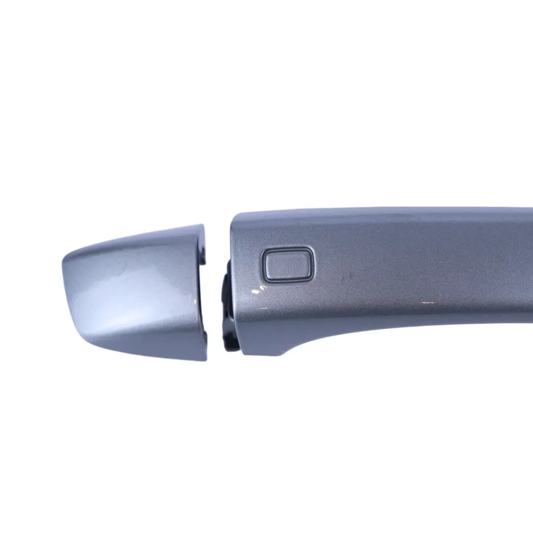 Audi A6 A7 Door Outer Handle Rear Pull Right O/S Tornado Grey Metallic - X7P - SKU 4H0837206-TOG - Part number 4H0837206