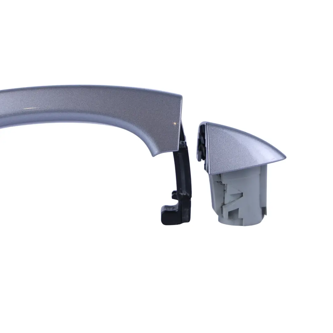 Door Outer Handle Rear Pull Right O/S Tornado Grey Metallic - X7P to Audi A6 A7 with Part number 4H0837206 Audi A6 A7 Door Outer Handle Rear Pull Right O/S Tornado Grey Metallic - X7P - SKU 4H0837206-TOG - Part number 4H0837206