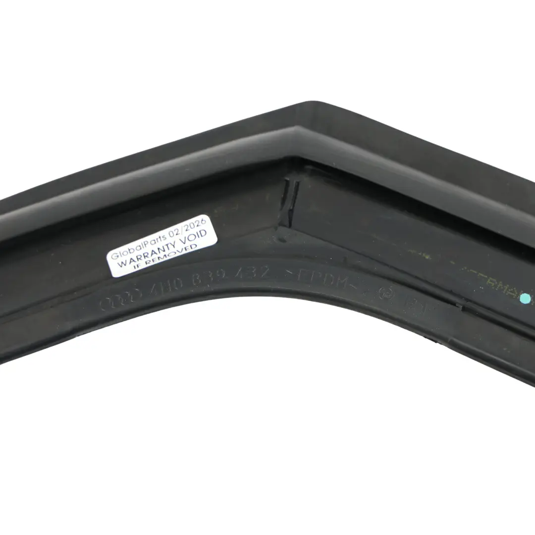 Audi A8 D4 Hintere Tür Fenster Gummidichtung Führung Rechts - SKU 4H0839432B - Teilenummer 4H0839432B