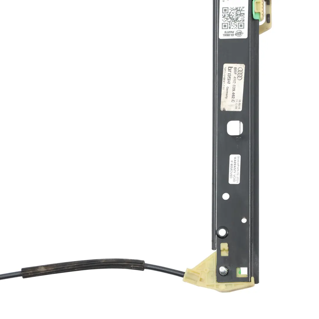 Lève-Vitre Arrière Droit Sans Moteur pour Audi A8 D4 à propos du numéro de pièce 4H0839462C Audi A8 D4 Lève-Vitre Arrière Droit Sans Moteur - SKU 4H0839462C - Numéro de pièce 4H0839462C