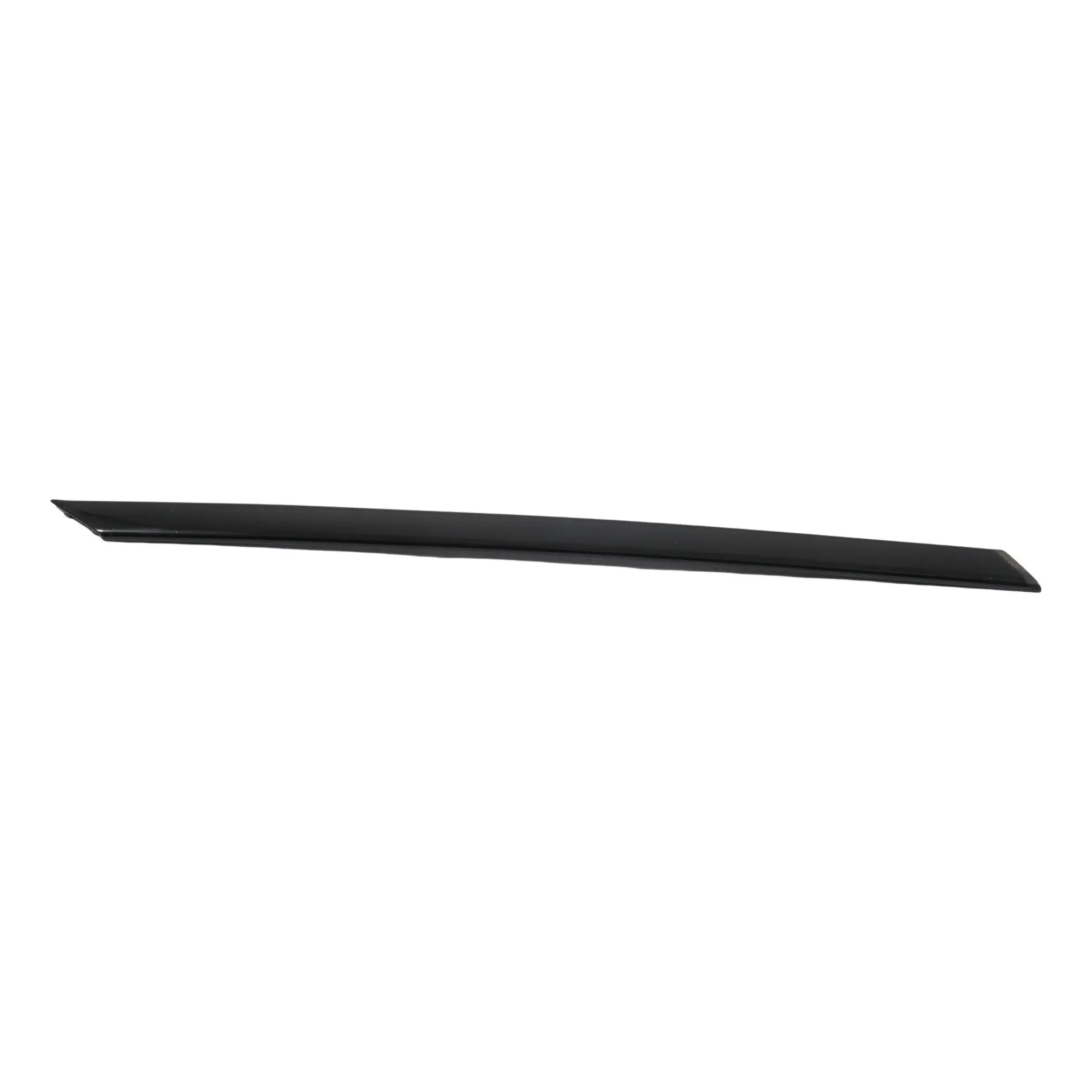 Audi A8 D4 Door Window Frame Covering Strip Pillar Right O/S Black 4H0853778B