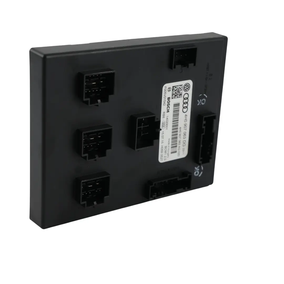 Unidad De Control De Carrocería ECU BCM para Audi A6 C7 A7 4G A8 D4 con número de pieza 4H0907063DG Audi A6 C7 A7 4G A8 D4 Unidad De Control De Carrocería ECU BCM - SKU 4H0907063DG - Número de pieza 4H0907063DG