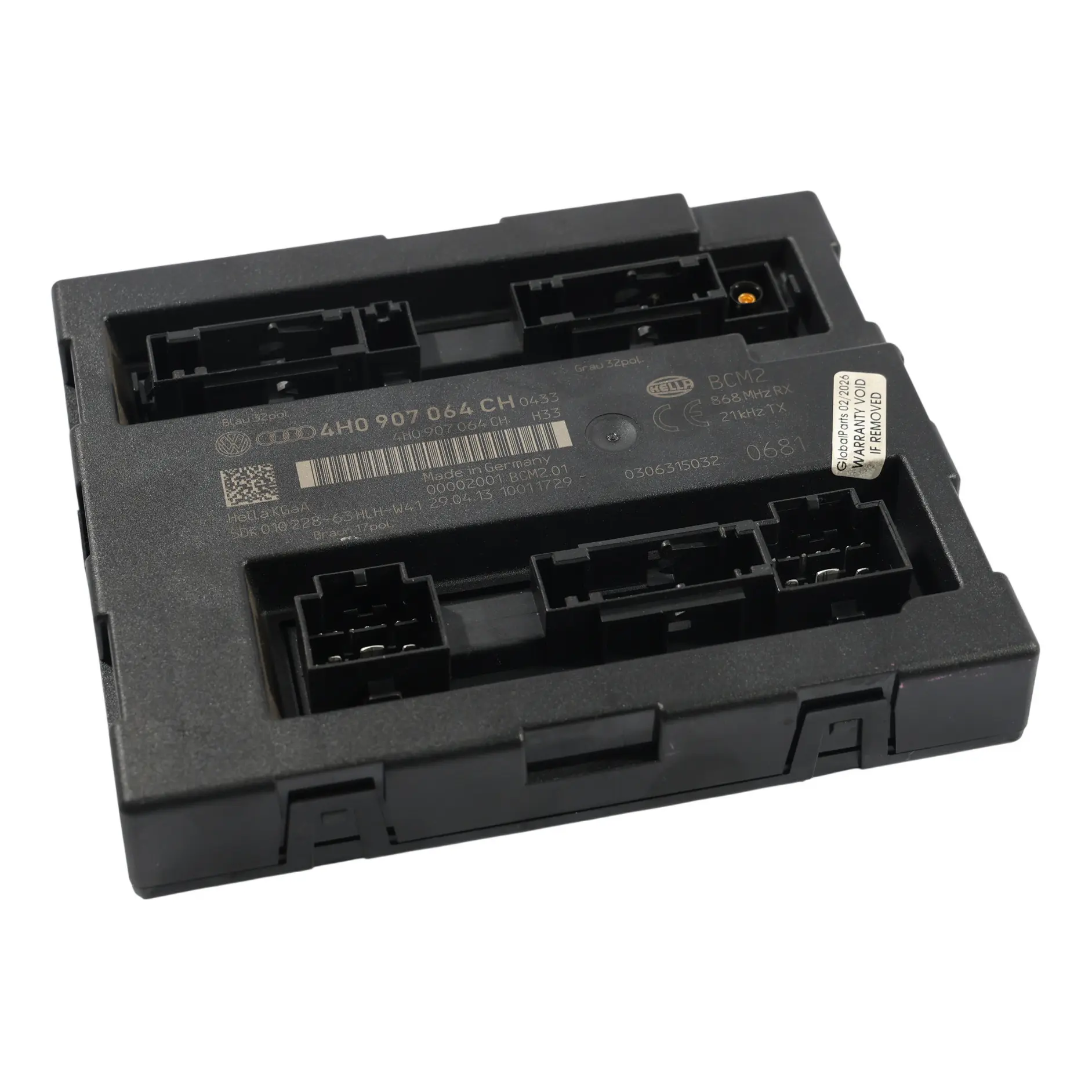 Volkswagen Touareg 7P Unità Controllo Modulo Comfort Corpo BCM 4H0907064CH