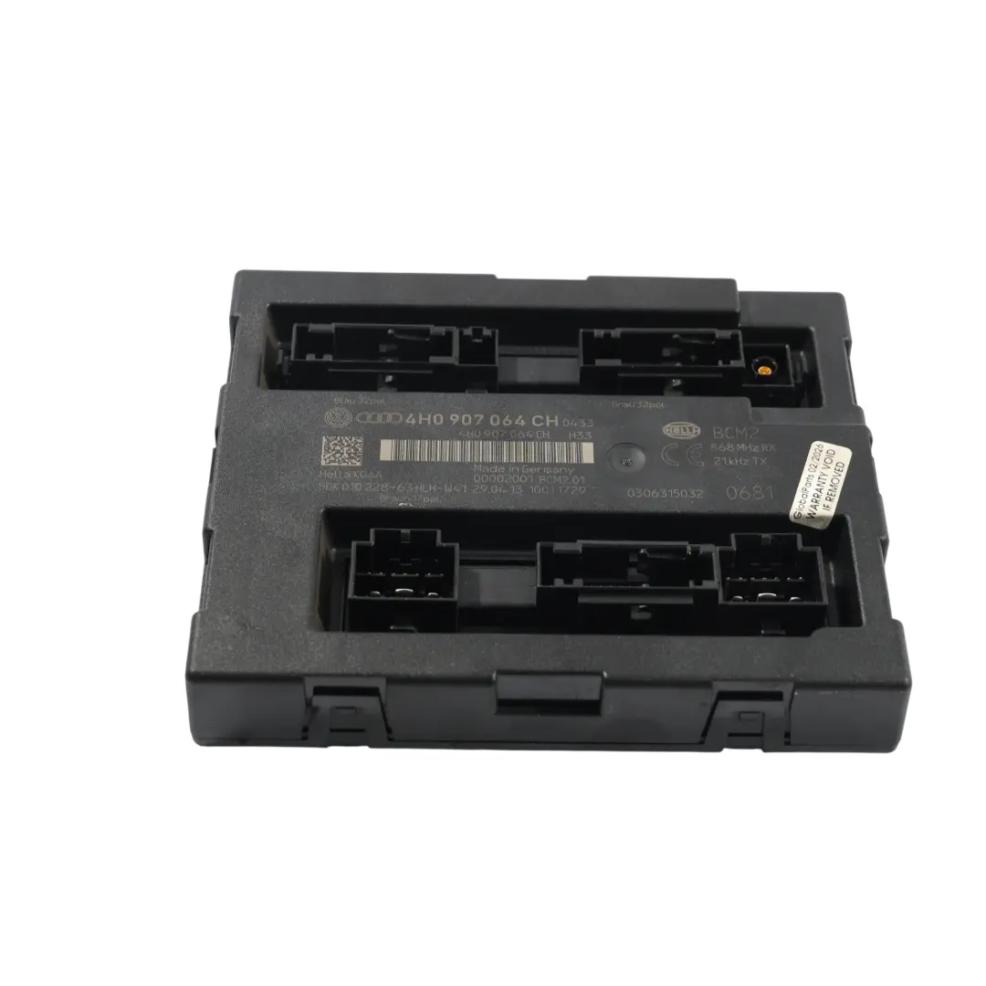 7P Unità Controllo Modulo Comfort Corpo BCM per Volkswagen Touareg con numero di parte 4H0907064CH Volkswagen Touareg 7P Unità Controllo Modulo Comfort Corpo BCM - SKU 4H0907064CH - Numero di parte 4H0907064CH