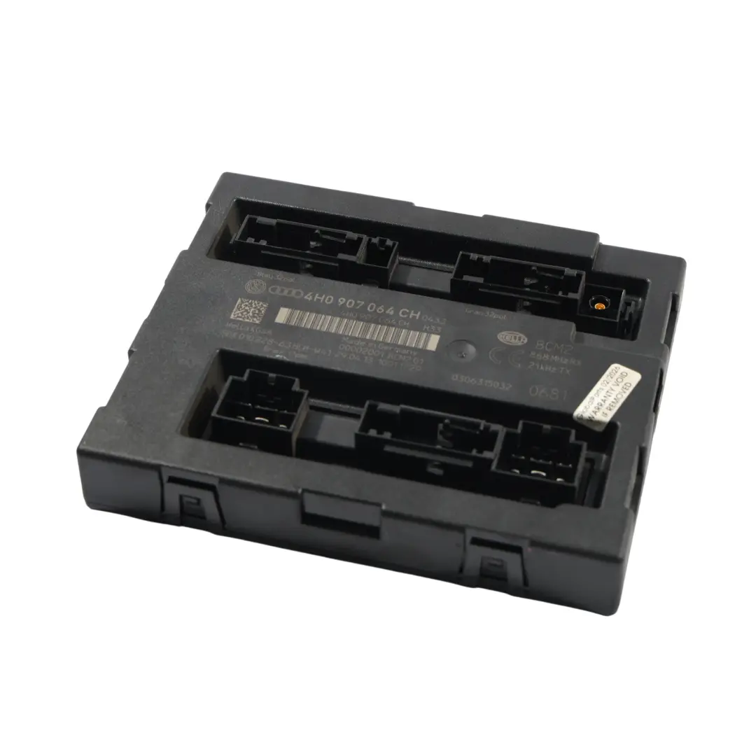 7P Module Commande Confort Carrosserie BCM pour Volkswagen Touareg à propos du numéro de pièce 4H0907064CH Volkswagen Touareg 7P Module Commande Confort Carrosserie BCM - SKU 4H0907064CH - Numéro de pièce 4H0907064CH