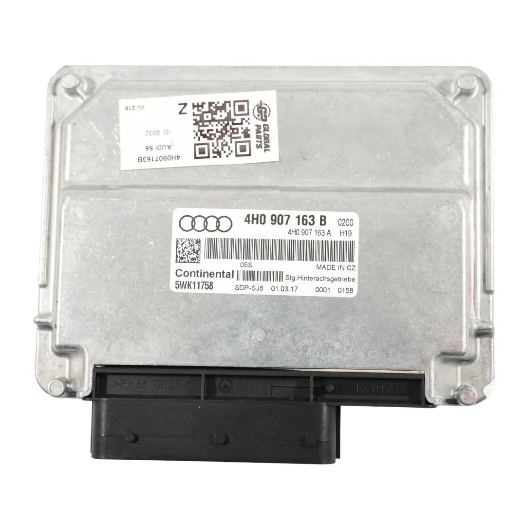 Gearbox Four Wheel Drive Control Unit Ecu Module to Audi A6 A7 S6 C7 with Part number 4H0907163B Audi A6 A7 S6 C7 Gearbox Four Wheel Drive Control Unit Ecu Module - SKU 4H0907163B - Part number 4H0907163B