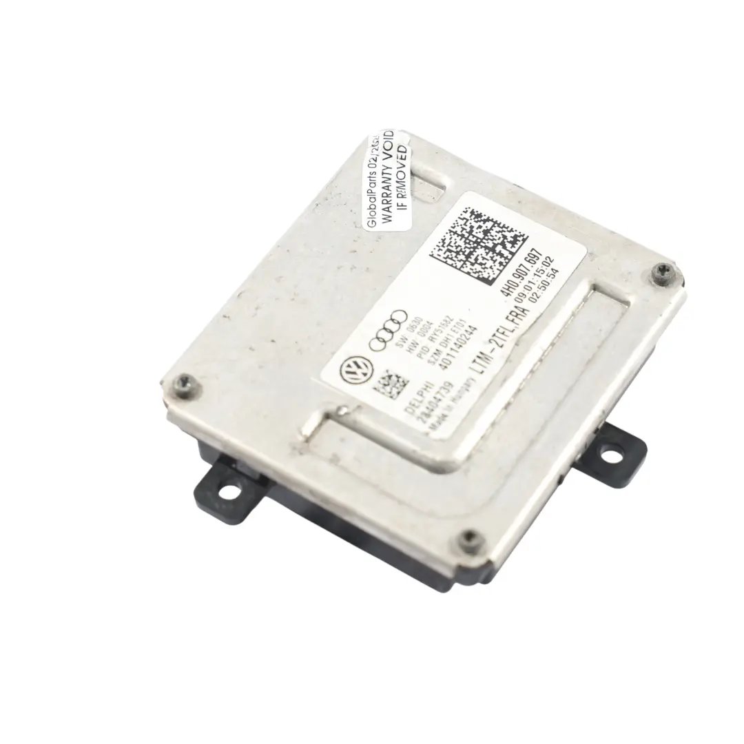 Modulo Xenon Centralina Controllo Potenza Faro per Audi A8 D4 con numero di parte 4H0907697 Audi A8 D4 Modulo Xenon Centralina Controllo Potenza Faro - SKU 4H0907697-2 - Numero di parte 4H0907697