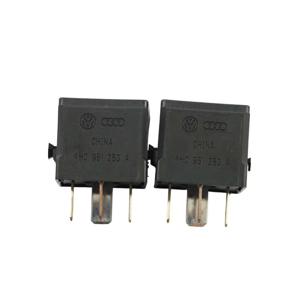 Relé De Control Multiuso 4 Pin 645 SET X2 para Seat Skoda Audi VW Polo con número de pieza 4H0951253A Seat Skoda Audi VW Polo Relé De Control Multiuso 4 Pin 645 SET X2 - SKU 4H0951253A-1 - Número de pieza 4H0951253A