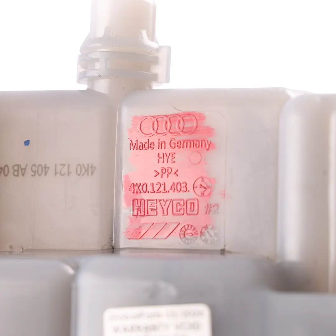 Audi A6 C8 A7 4K Coolant Expansion Tank Reservoir - SKU 4K0121405AB - Part number 4K0121405AB