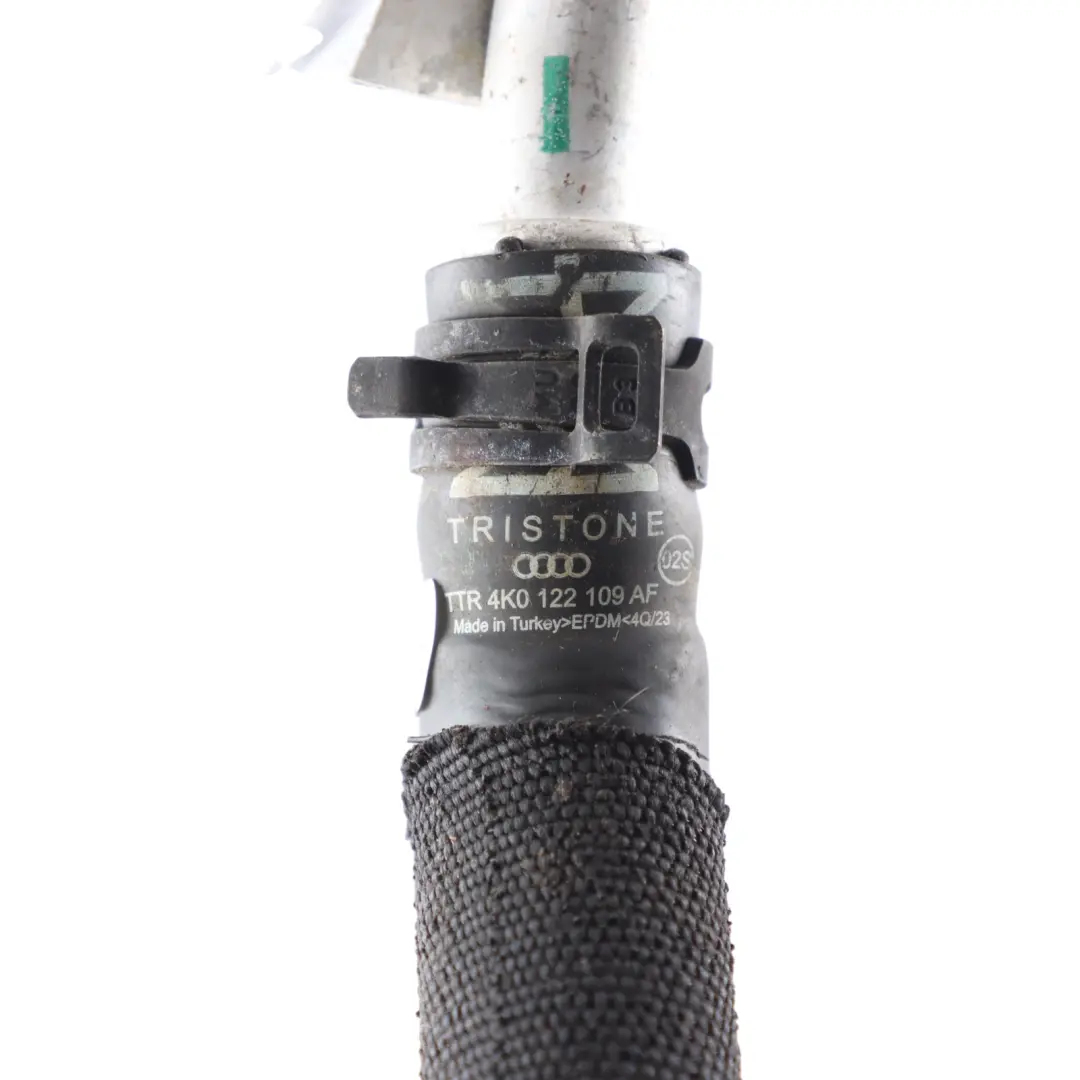 Audi A6 C8 Engine Water Coolant Cooling Pipe Hose Line 50TFSIe - SKU 4K0122109AF - Part number 4K0122109AF